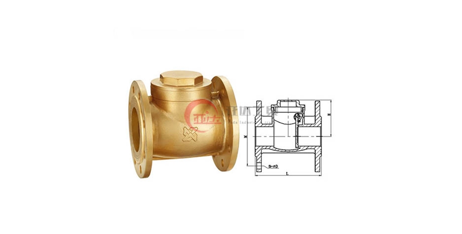 H44W-10、25黃銅臥式止回閥